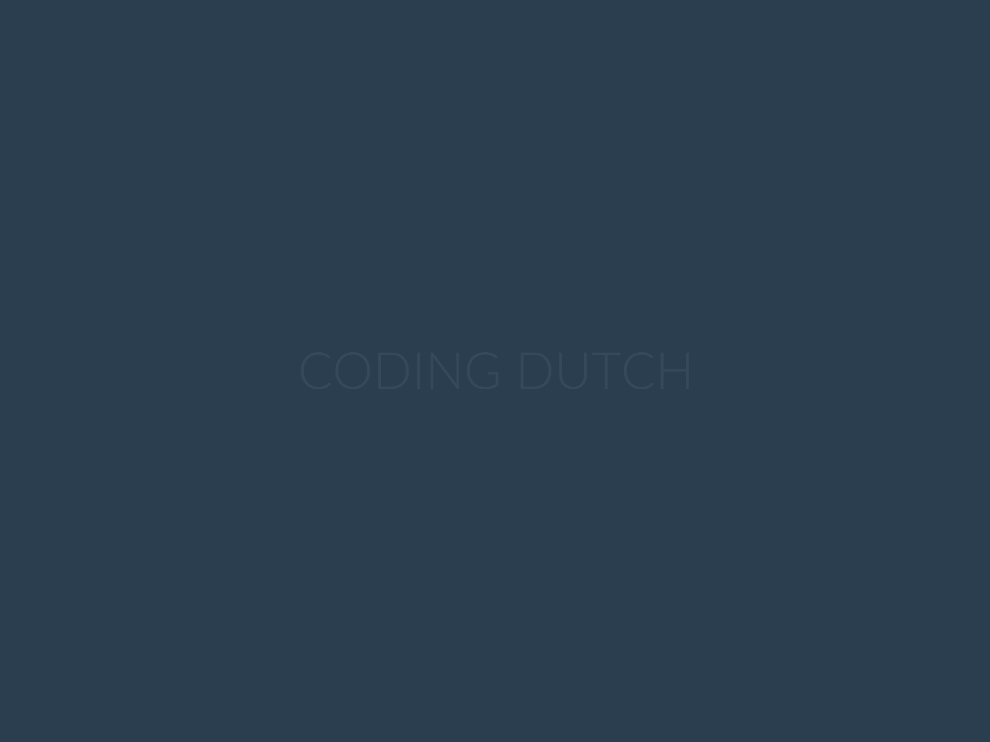 CodingDutch
